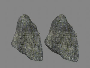cliff rocks 3D Model