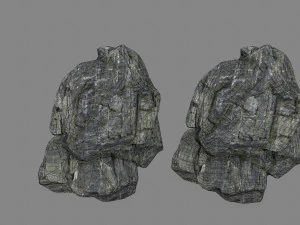 cliff rocks 3D Model