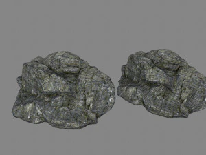 cliff rocks 3D Model