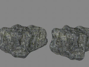 cliff rocks 3D Model