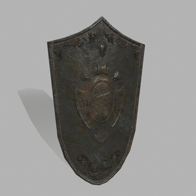 shield 3D Model .c4d .max .obj .3ds .fbx .stl .blend 
