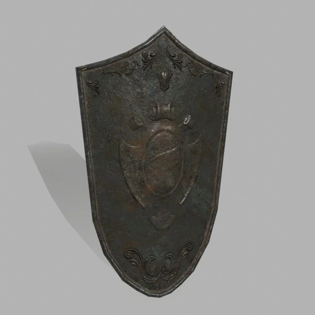 shield 3D Model .c4d .max .obj .3ds .fbx .stl .blend 