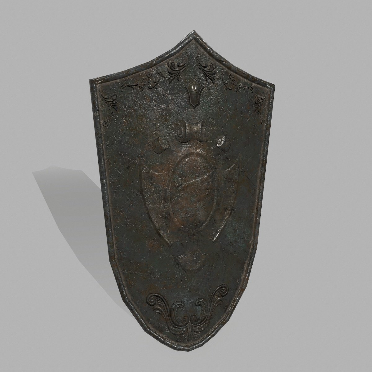 Shield 3d model. Детали щита. Щит STL модель. Правый щит.