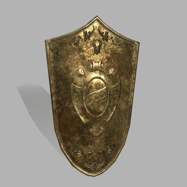 shield1 3D Model .c4d .max .obj .3ds .fbx .stl .blend 