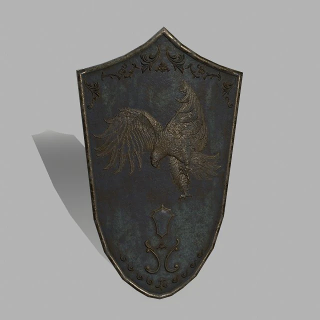 shield1 3D Model .c4d .max .obj .3ds .fbx .stl .blend 