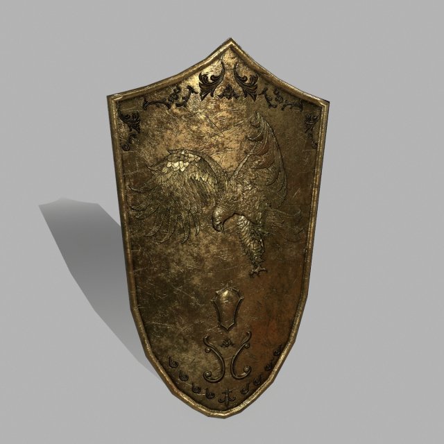 shield1 3D 모델 .c4d .max .obj .3ds .fbx .stl .blend 