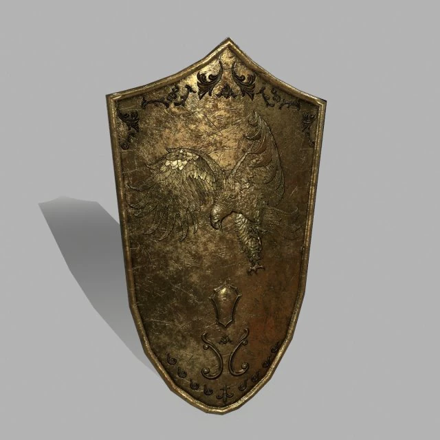 shield1 3D Model .c4d .max .obj .3ds .fbx .stl .blend 