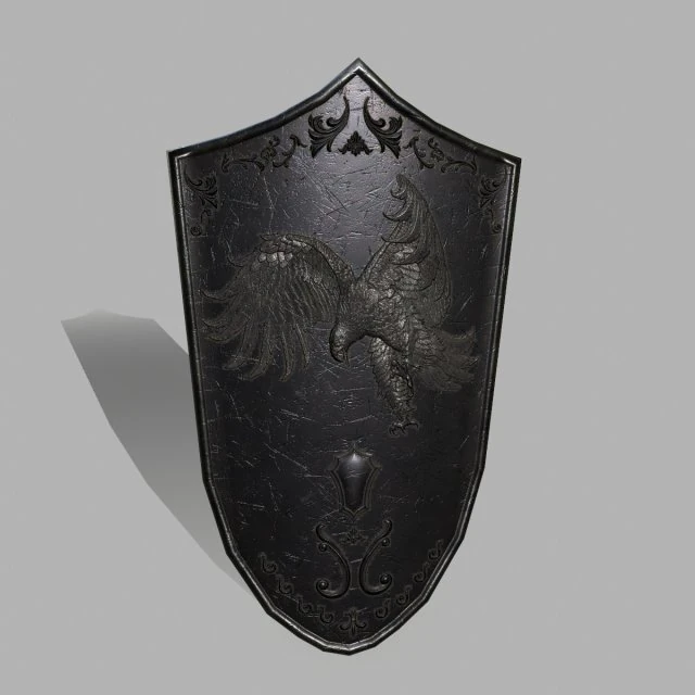 shield1 3D Model .c4d .max .obj .3ds .fbx .stl .blend