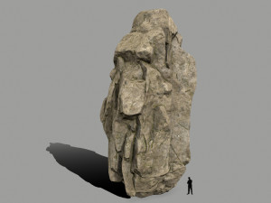 desert rocks 3D 模型