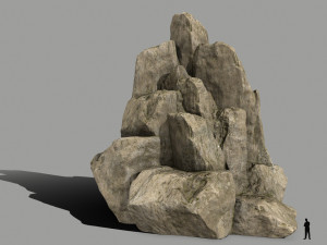 desert rocks 3D 模型