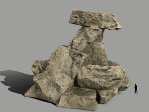 desert rocks 3D Model