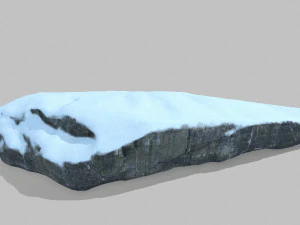 snow rocks 3D Model