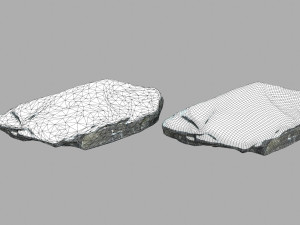 snow rocks 3D Модель