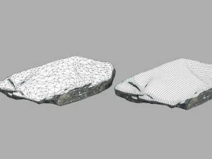 snow rocks 3D Model