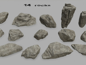 rocks Model 3D