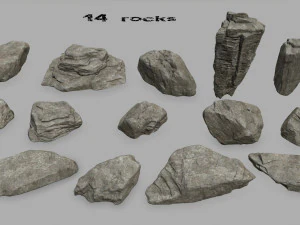 rocks 3D Model