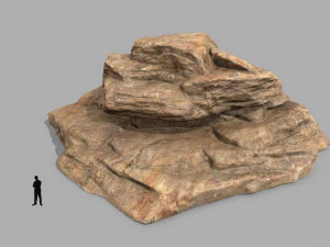 desert rock 3D Model