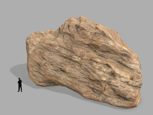 desert rock Modello 3D