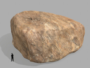 desert rock Modello 3D