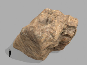 desert rock Modello 3D