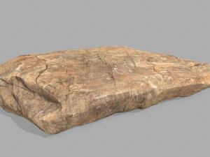 desert rock Modello 3D