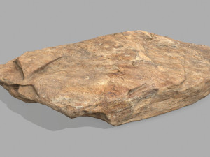 desert rock Modello 3D
