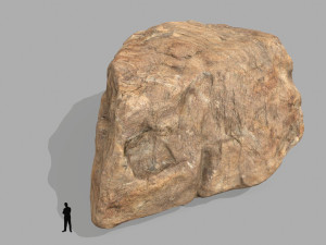 desert rock Modello 3D
