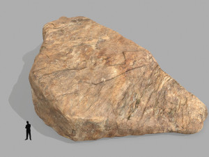 desert rock Modello 3D