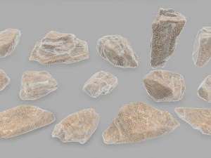 desert rock 3D Model