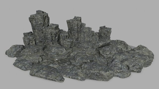 rocks 3Dモデル .c4d .max .obj .3ds .fbx .stl .blend 