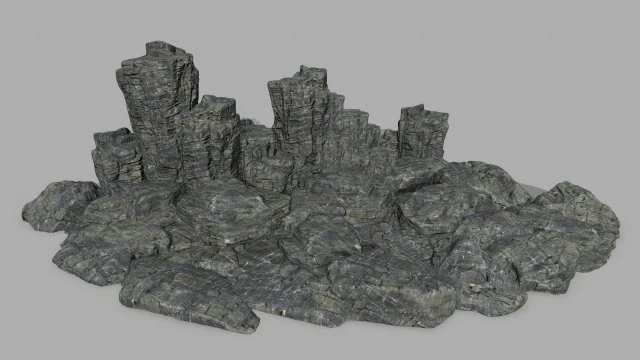 rocks 3D Model .c4d .max .obj .3ds .fbx .stl .blend 