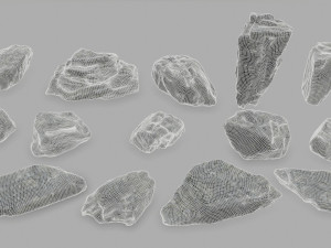 rocks 3Dモデル