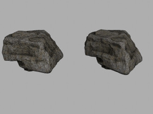 rocks 3D 模型