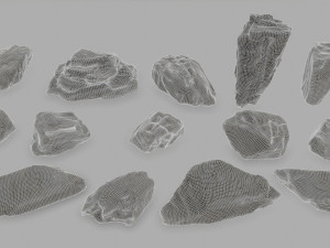 rocks 3D 模型