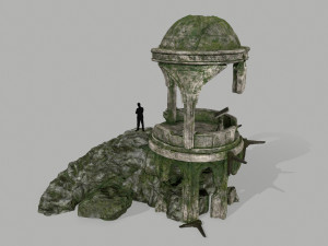 oldtemple 3D 模型