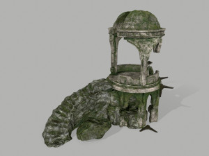 oldtemple 3D 模型