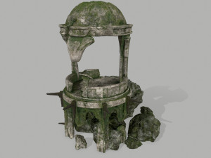 oldtemple 3D 模型