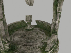 oldtemple 3D 模型