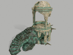 oldtemple Model 3D