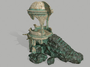 oldtemple Model 3D