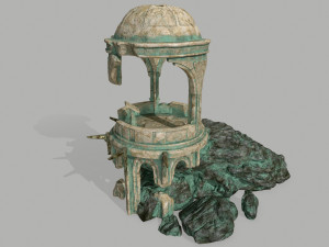 oldtemple Model 3D
