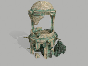 oldtemple Model 3D