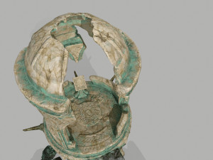 oldtemple Model 3D