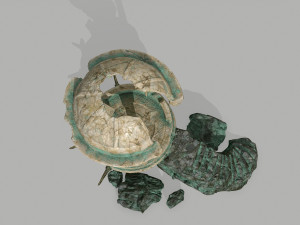oldtemple Model 3D