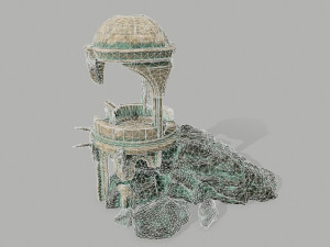 oldtemple Model 3D