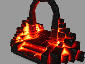 ゲート 3Dモデル