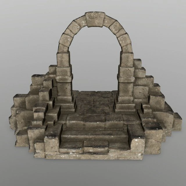 gate 1 3D Model .c4d .max .obj .3ds .fbx .stl .blend 