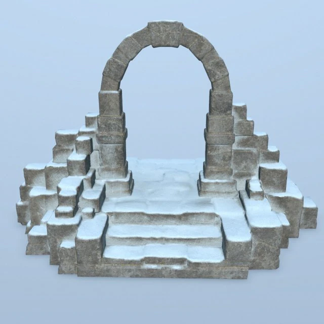 gate 1 3D Model .c4d .max .obj .3ds .fbx .stl .blend 