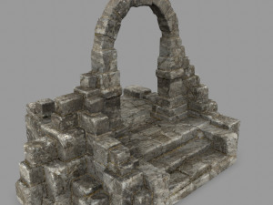 gate 3D 模型