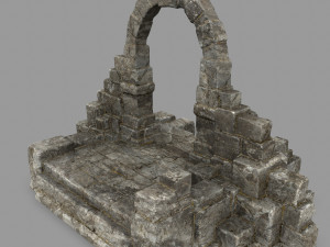 gate 3D 模型